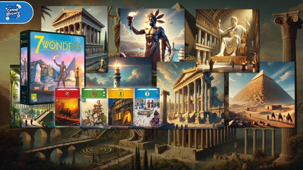 Seven Wonders gioco da tavolo –  Recensione Completa