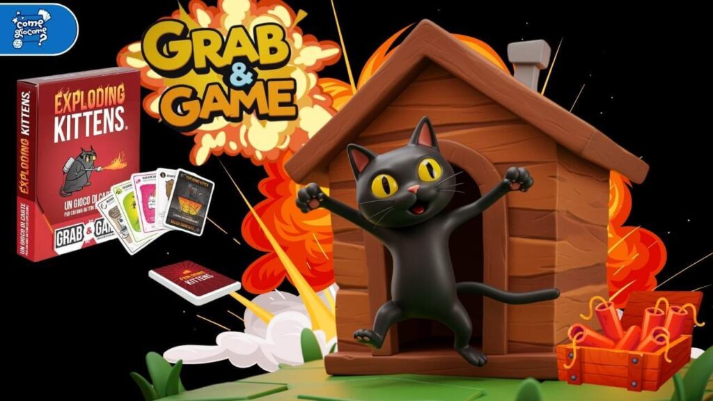Exploding Kittens: Grab & Game – Recensione Completa e regole