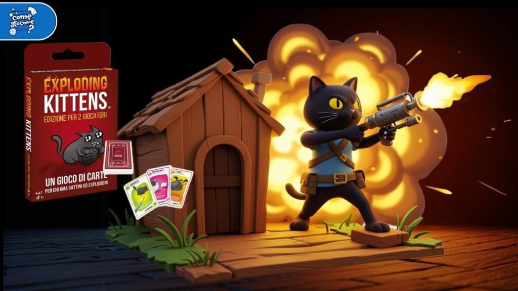 Exploding Kittens Edizione per 2 Giocatori: Recensione Completa