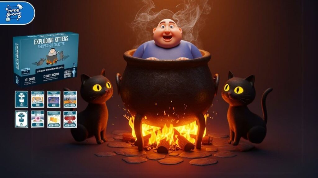 Exploding Kittens Recipes for Disaster – Recensione Completa del gioco