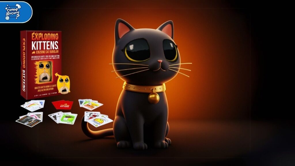 Exploding Kittens Cat Burglar recensione Completa del gioco di carte